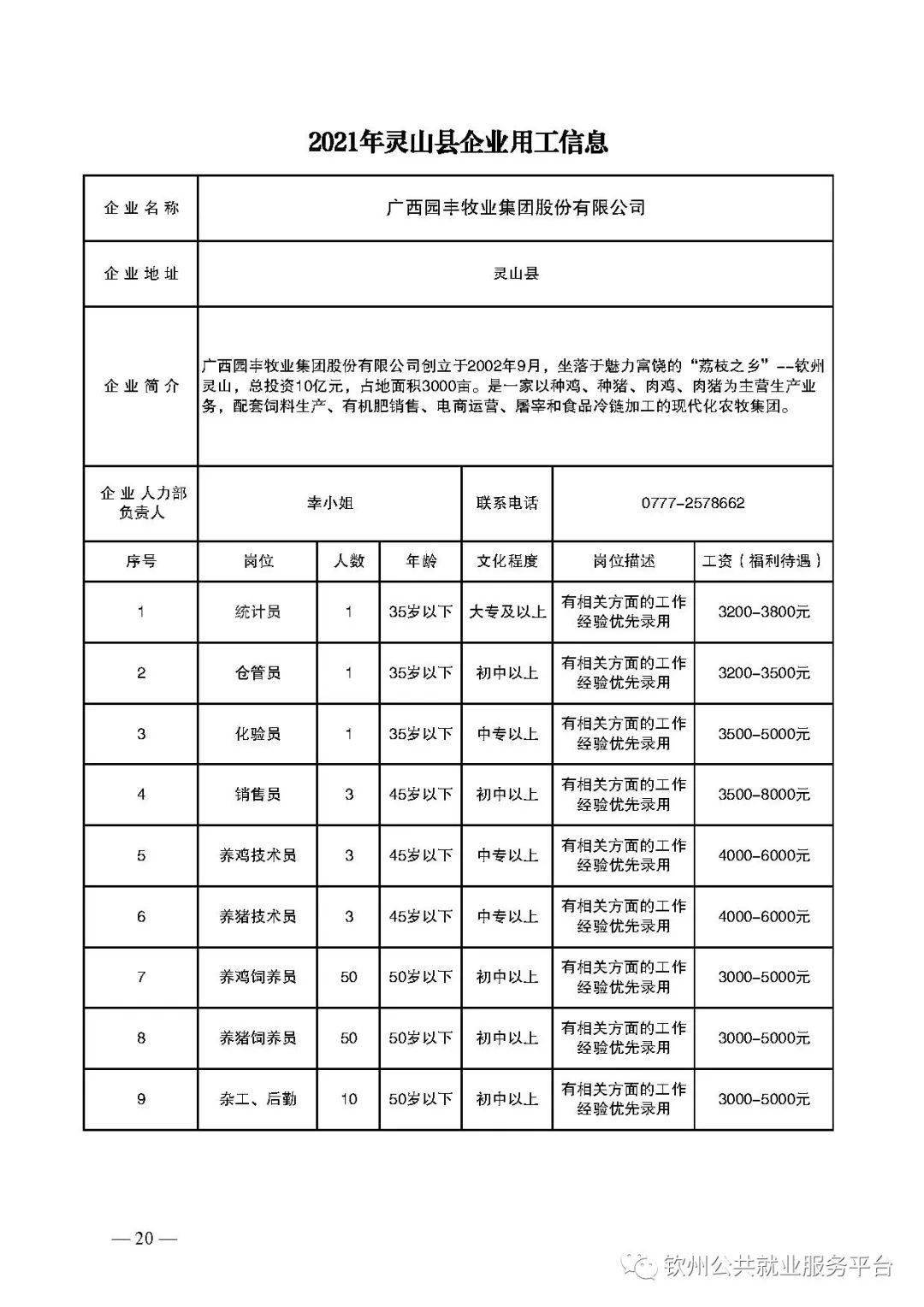 钦州市最新招聘信息总览