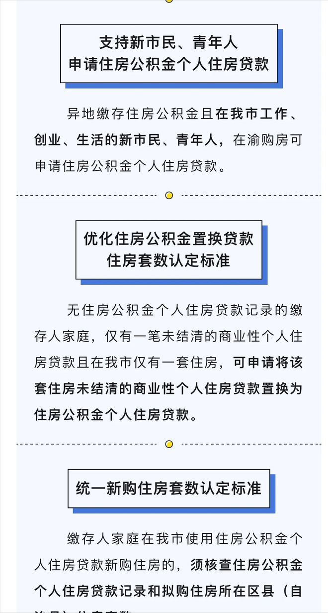 重庆公积金政策最新解析